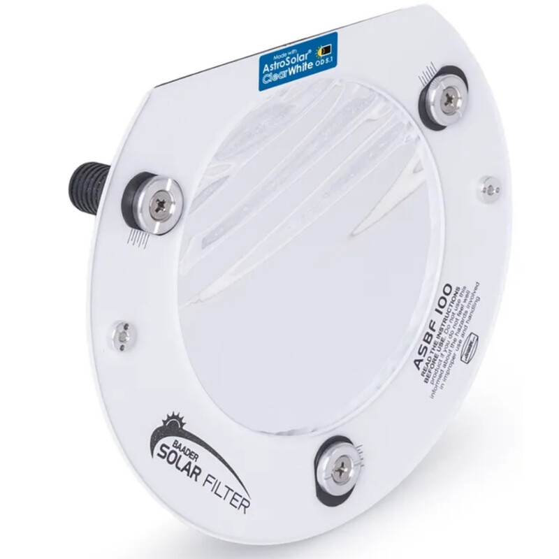 Filtres solaires Baader AstroSolar ClearWhite ASBF 80mm