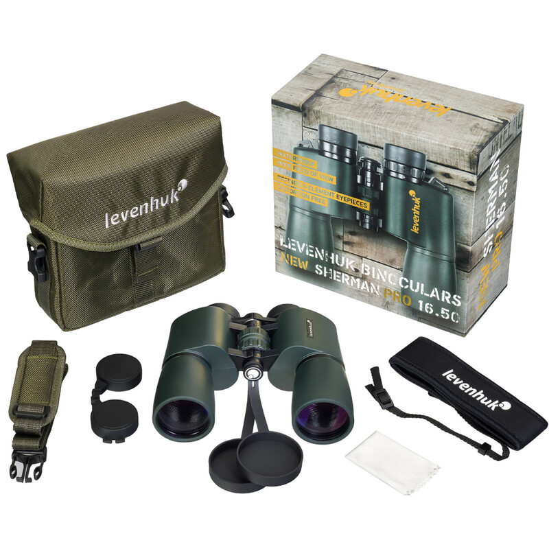 Levenhuk Fernglas Sherman PRO 16x50