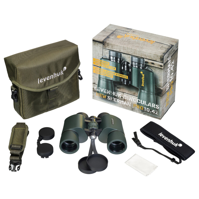 Levenhuk Fernglas Sherman PRO 10x42