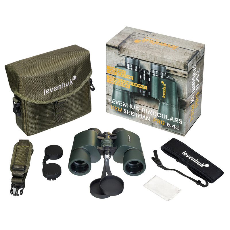 Levenhuk Fernglas Sherman PRO 8x42