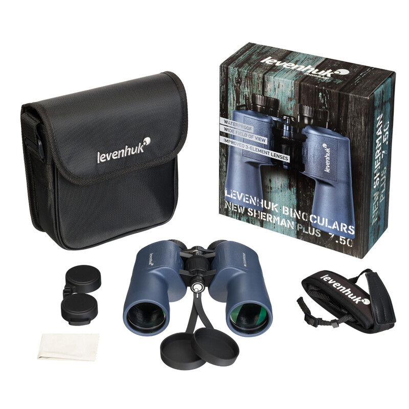 Levenhuk Fernglas Sherman PLUS 7x50