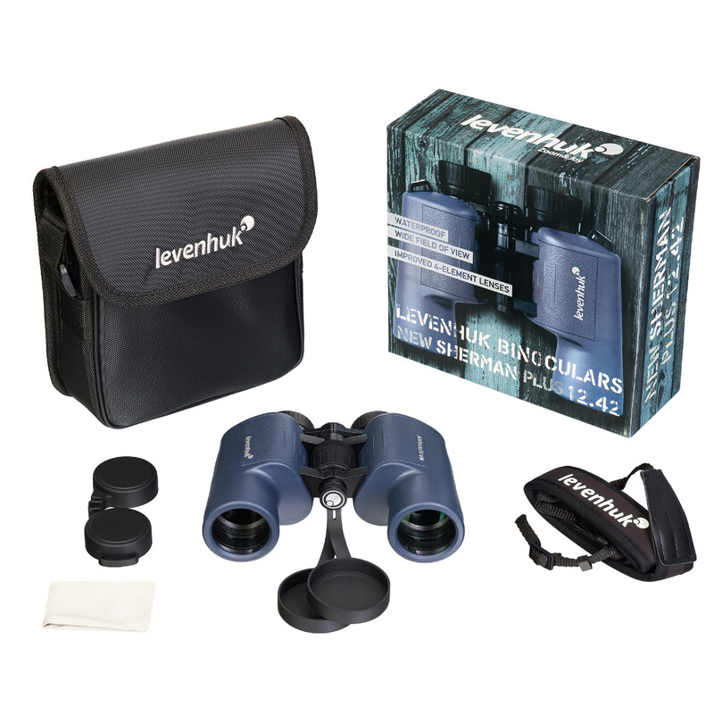 Levenhuk Fernglas Sherman PLUS 12x42