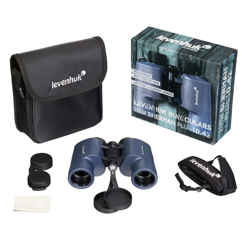 Jumelles Levenhuk Sherman PLUS 10x42
