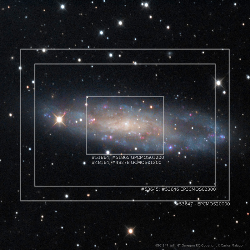 Caméra ToupTek EXCCD-440-KMA DeepSky Mono