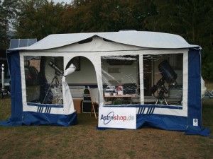 Astroshop.de Stand auf dem BTM