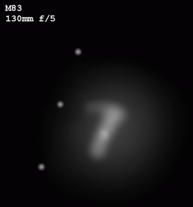 Balkenspirale M83