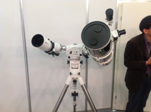 Die neue AZ EQ-6 von Skywatcher in azimutaler Ansicht