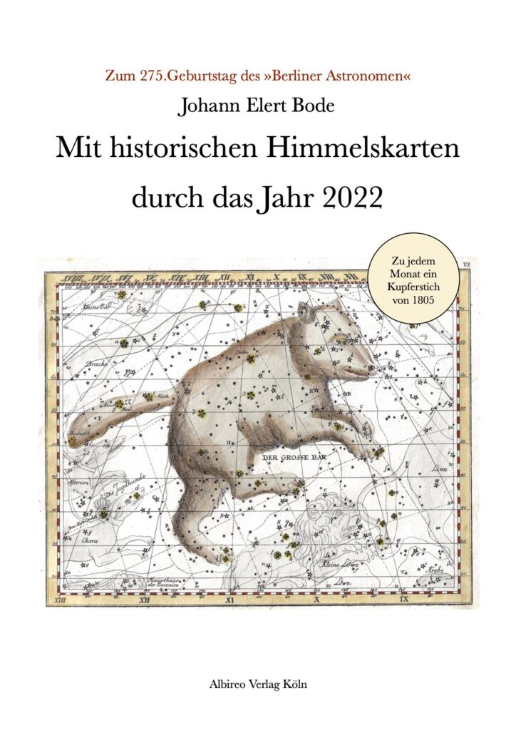 Kalender Johann Elert Bode 2022