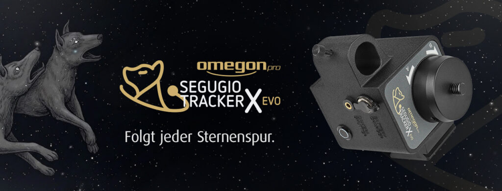 Omegon Pro Segugio Tracker X Evo - folgt jeder Sternenspur.